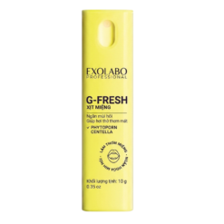 XỊT THƠM MIỆNG G-FRESH – GIÚP THƠM MIỆNG, NGĂN MÙI HÔI